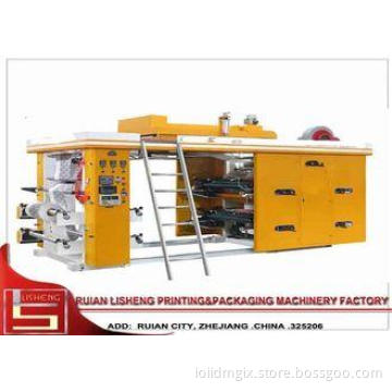 High Speed 4 Color  Flexo Printing Machine with Auto Loader